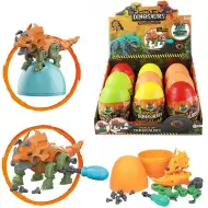 World of Dinosaurs szétszedhető dinó csavarhúzóval meglepetés tojás 1db