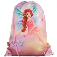 Spirit: Magic Fantasy vörös hajú tündér mintás tornazsák, sportzsák 33x47cm
