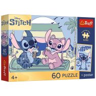 Disney Stitch Fagylaltos móka 60db-os puzzle - Trefl