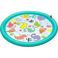Bestway: Vízpermetes pancsoló medence dinós 122cm
