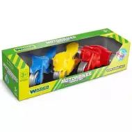 Kid Cars 3db-os motorkerékpár szett - Wader